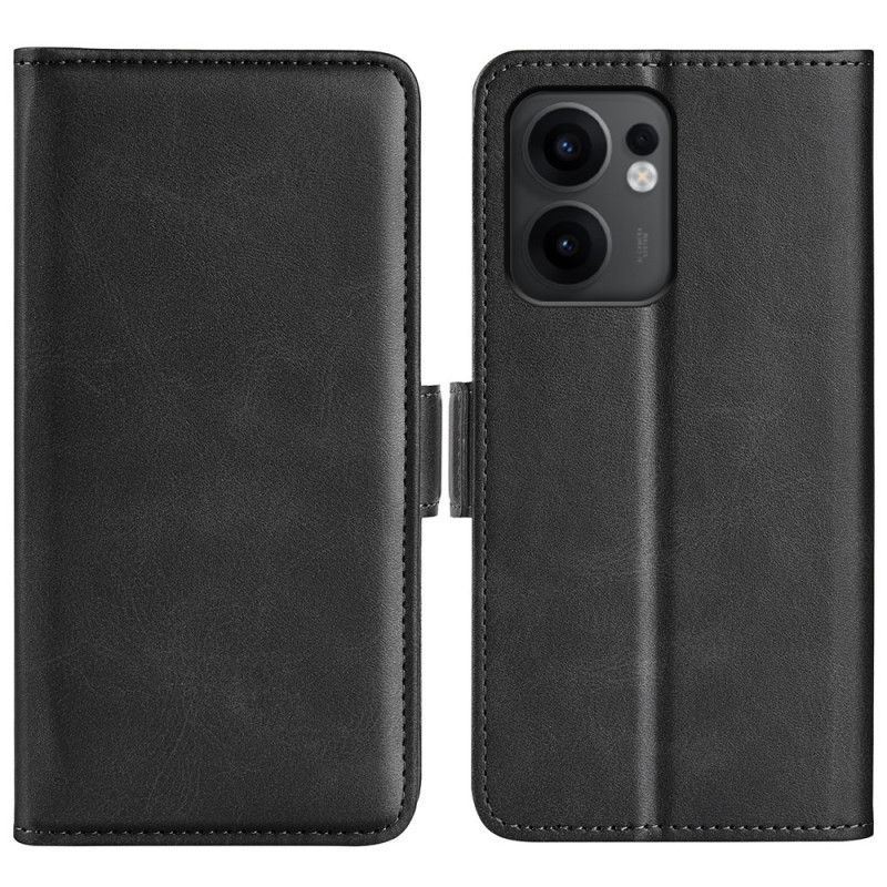 Housse Oppo Reno 13F 4G / 5G / FS 5G Double Fermoir