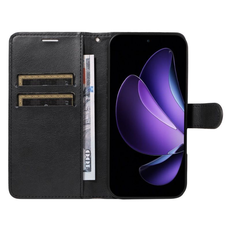 Housse Oppo Reno 13F 4G / 5G / FS 5G Simili Cuir Uni