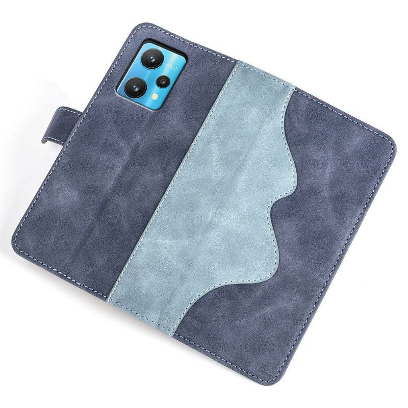 Housse OnePlus Nord CE 2 Lite 5G Stand Folio Bicolore