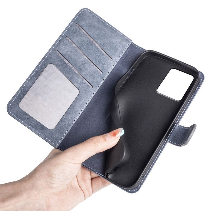 Housse OnePlus Nord CE 2 Lite 5G Stand Folio Bicolore