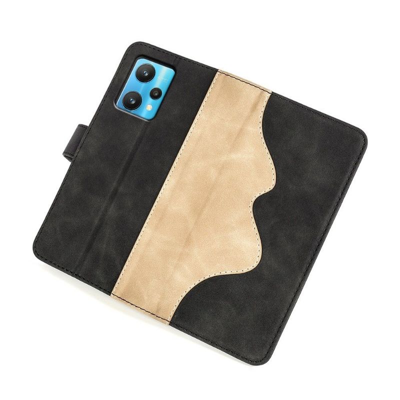 Housse OnePlus Nord CE 2 Lite 5G Stand Folio Bicolore