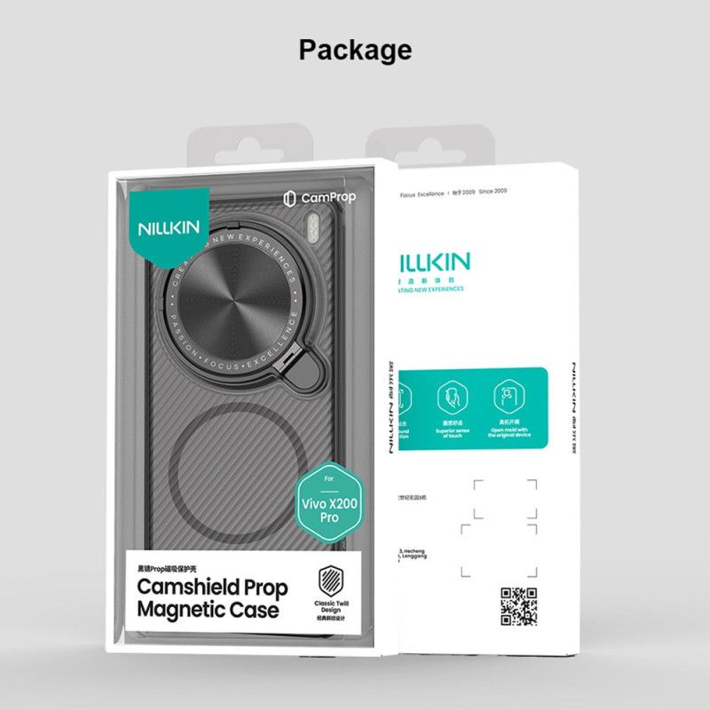 Coque Vivo X200 Pro 5G MagSafe Camshield Prop Magnetic NILLKIN