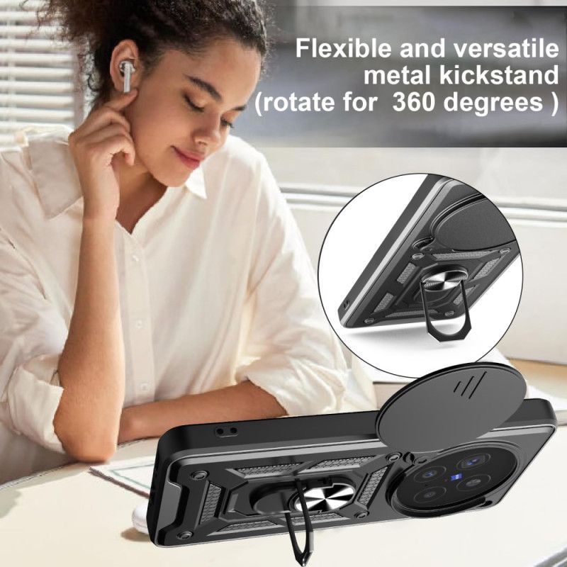 Coque Vivo X200 Pro Protection Caméra Coulissante et Support Intégré