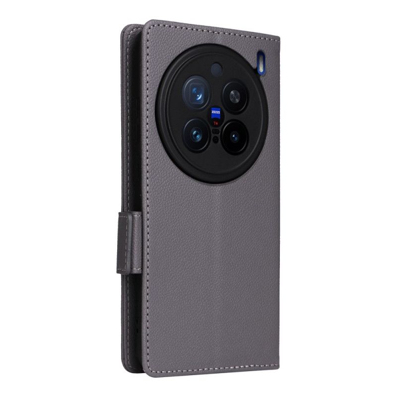 Housse Vivo X200 Pro Simili Cuir à Lanière