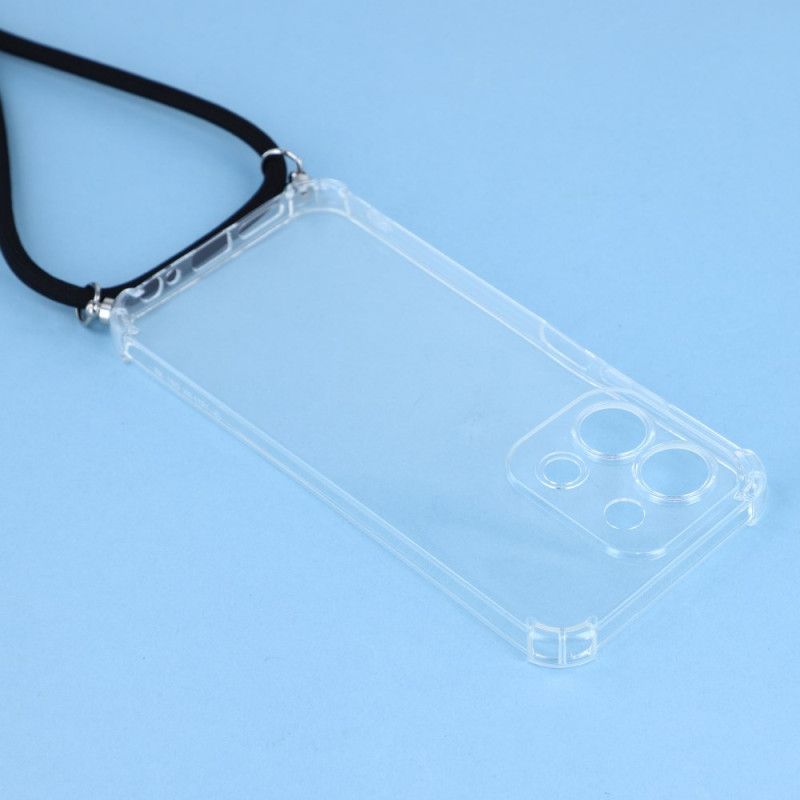 Coque à Cordon Xiaomi Redmi 15C 5G / 4G / Poco C85 4G Transparente