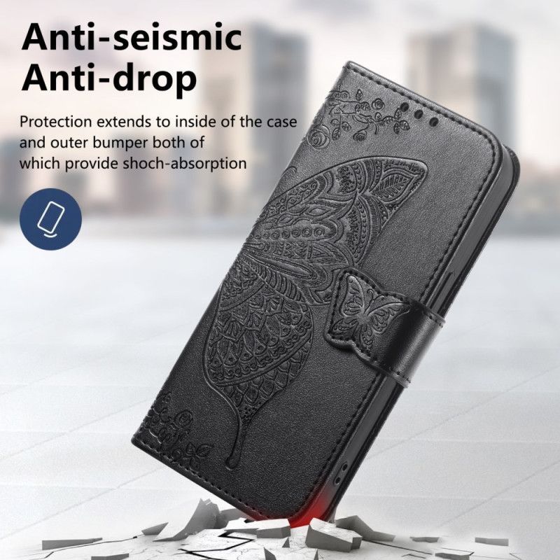 Coque pour Xiaomi Redmi 15C 5G / 4G Papillon Baroque