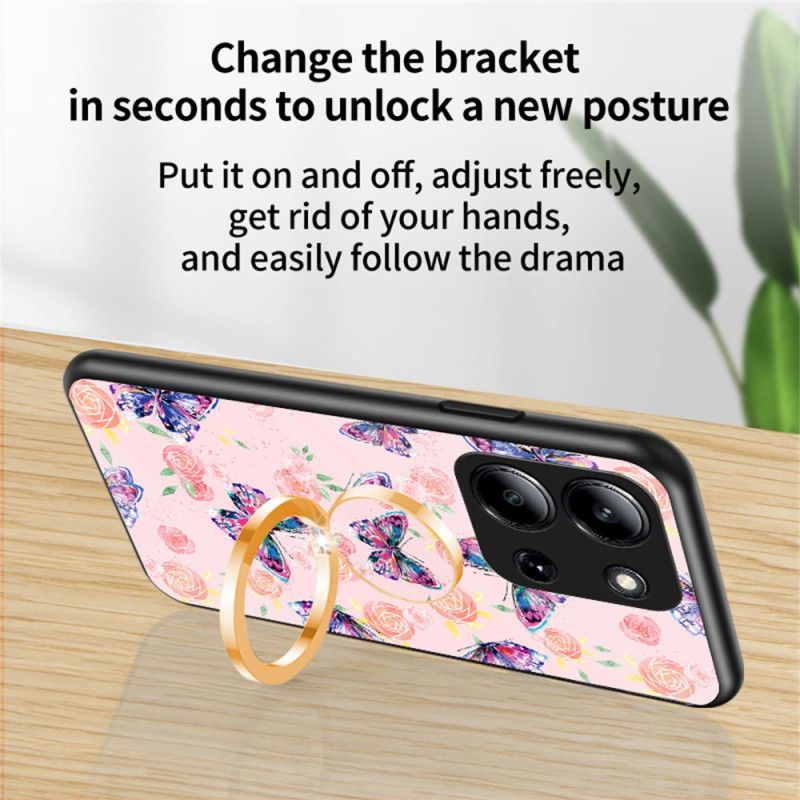 Coque Xiaomi Redmi 15C 5G / 4G / Poco C85 4G Verre Trempé Papillons