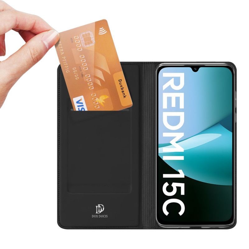 Flip Cover Xiaomi Redmi 15C 4G / 5G / Poco C85 Skin Pro Series DUC DUCIS