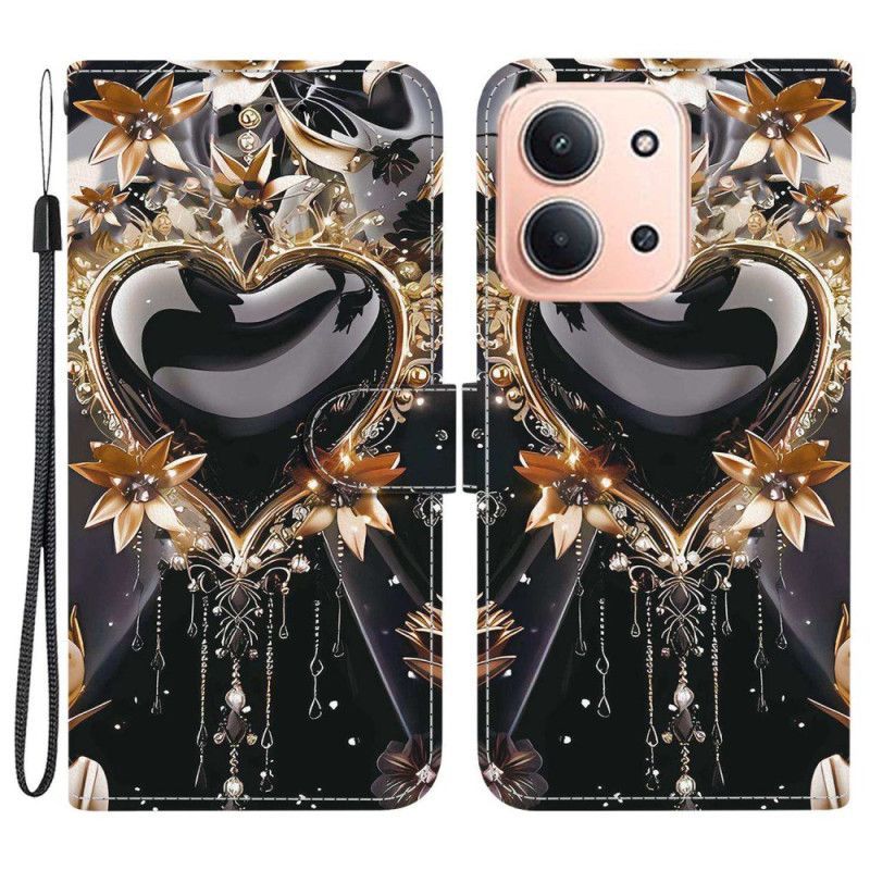 Housse Xiaomi Redmi 15C 4G / 5G / Poco C85 Deux Coeurs