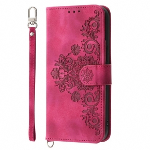 Housse Xiaomi Redmi 15C 4G / 5G / Poco C85 Effet Daim Dentelle