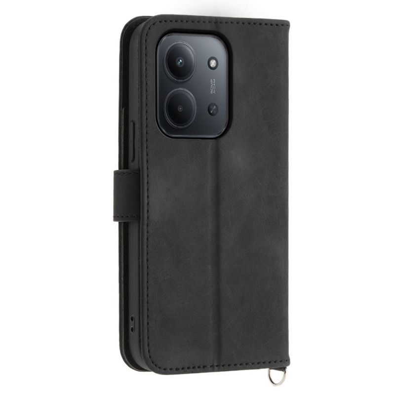 Housse Xiaomi Redmi 15C 4G / 5G / Poco C85 Effet Daim Dentelle