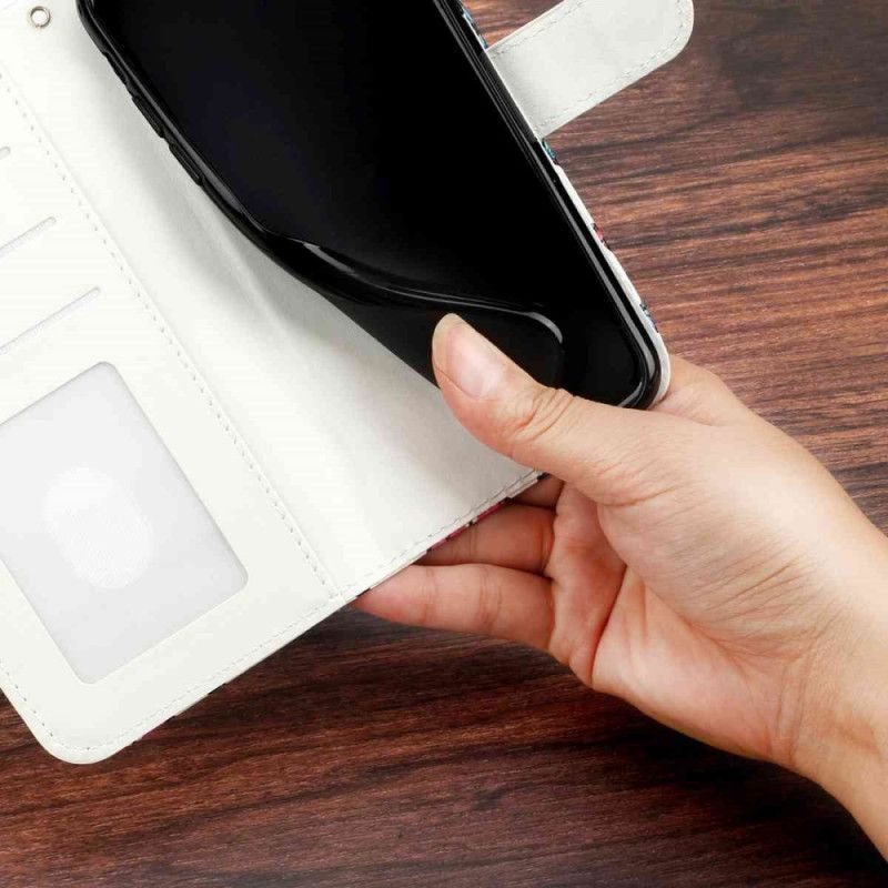 Housse Xiaomi Redmi 15C 4G / 5G / Poco C85 Fleurs Blanches