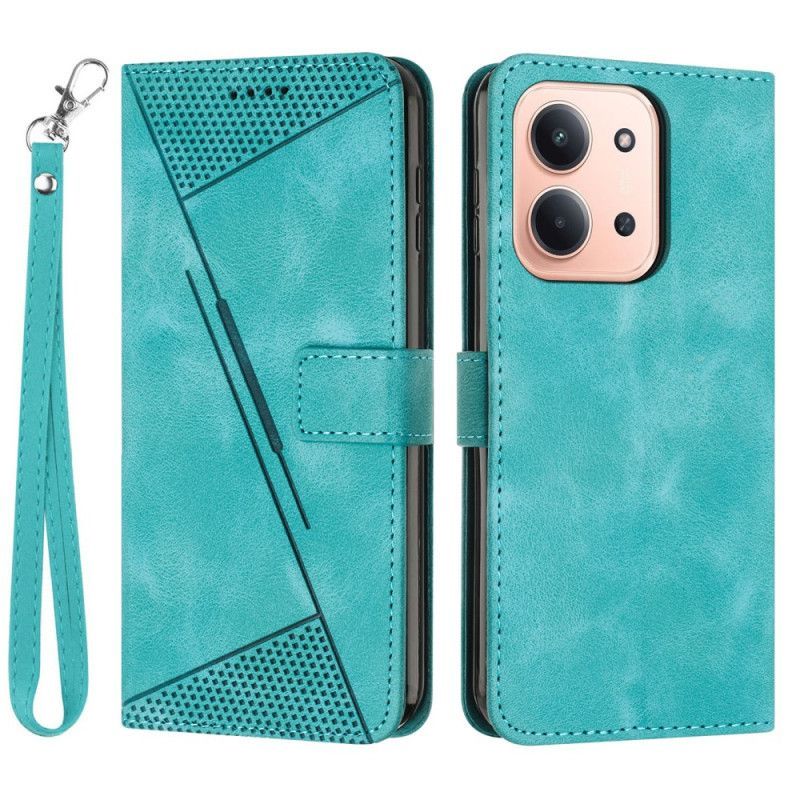 Housse Xiaomi Redmi 15C 4G / 5G / Poco C85 Lignes Design Rétro