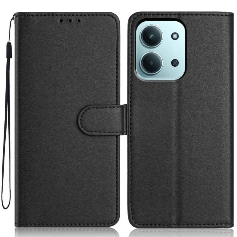 Housse Xiaomi Redmi 15C 5G / 4G Effet Cuir Douceur