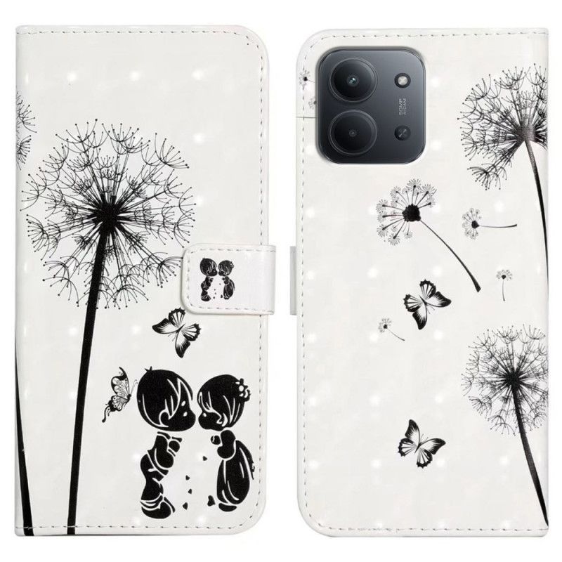 Housse Xiaomi Redmi 15C 5G / 4G / Poco C85 4G Pissenlit Love