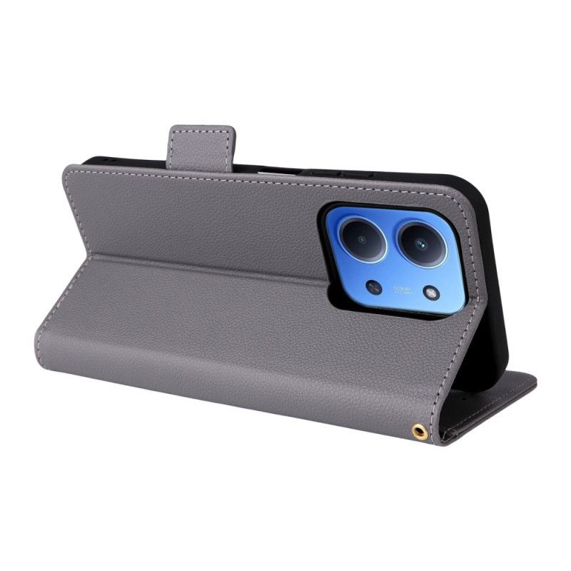 Housse Xiaomi Redmi 15C 5G / 4G / Poco C85 4G Simili Cuir avec Lanière