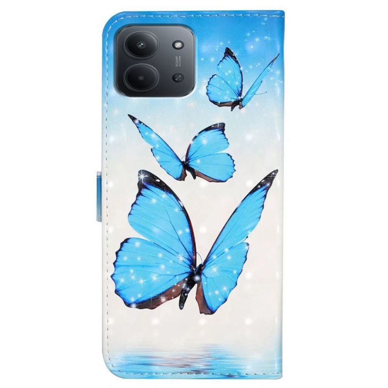 Housse Xiaomi Redmi 15C 5G / 4G / Poco C85 4G Trois Papillons