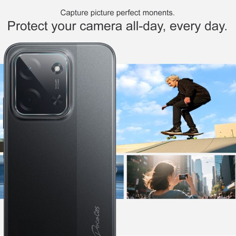 Lentille de Protection en Verre Trempé pour Poco C85