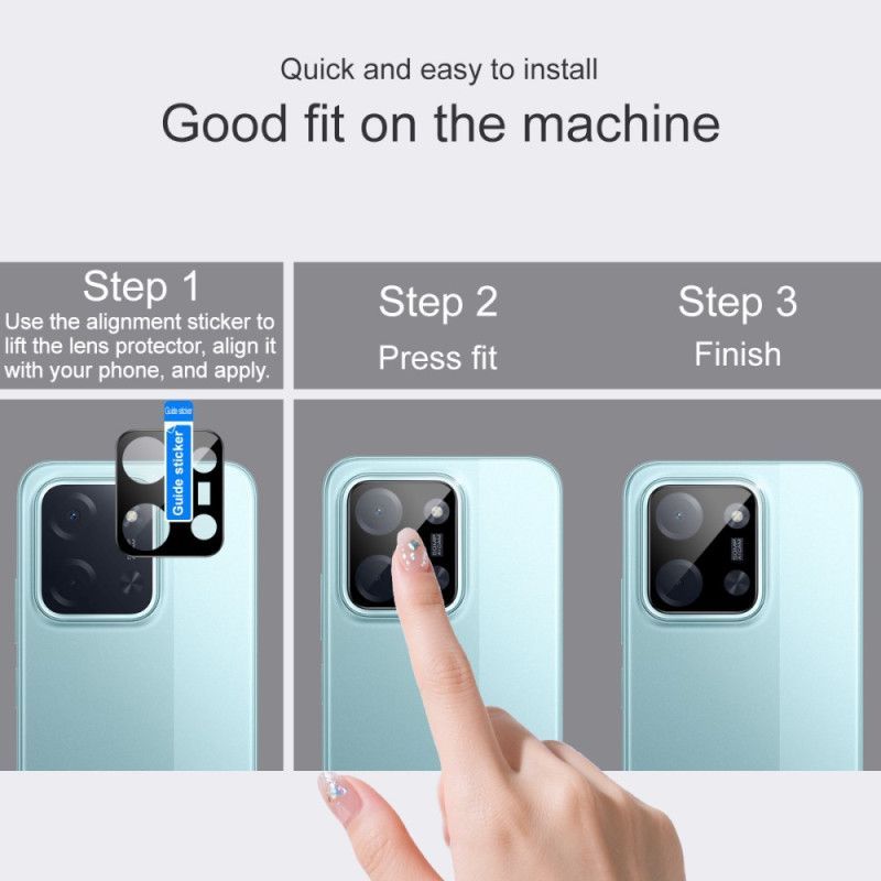 Lentille de Protection en Verre Trempé Xiaomi Poco C85 (version noire)