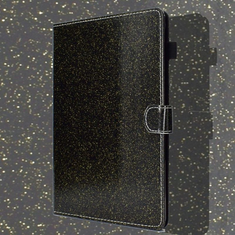 Housse Samsung Galaxy Tab S6 Lite Paillettes - Noir