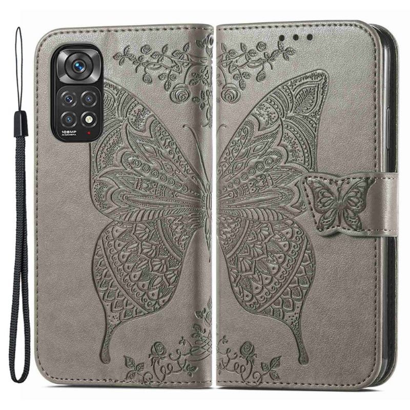 Housse Xiaomi Redmi Note 11 / 11S Papillon Relief