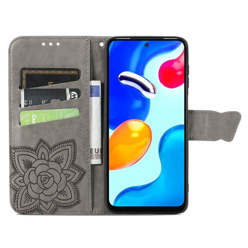 Housse Xiaomi Redmi Note 11 / 11S Papillon Relief