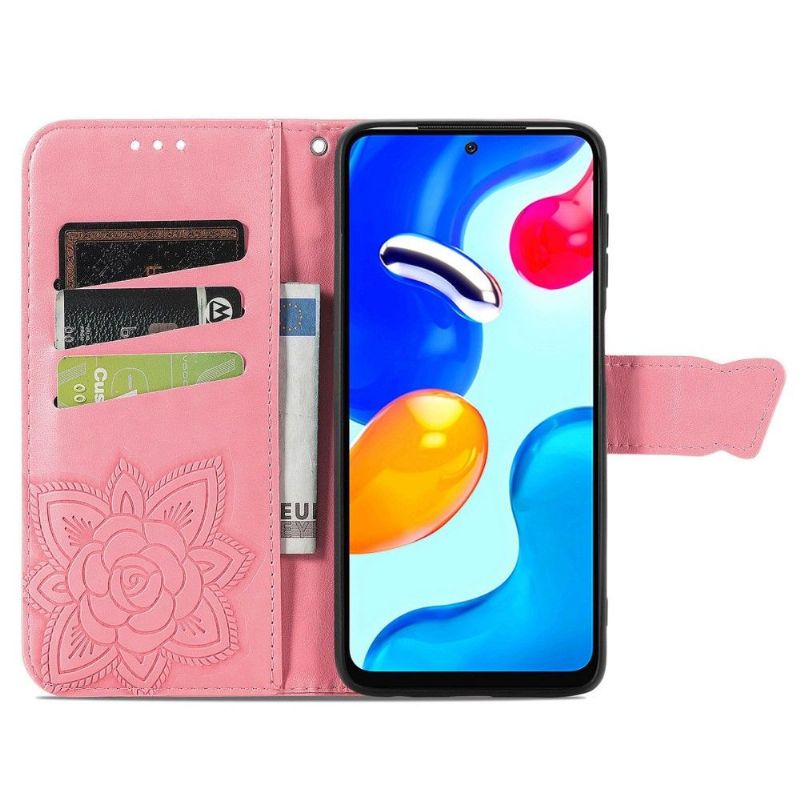 Housse Xiaomi Redmi Note 11 / 11S Papillon Relief