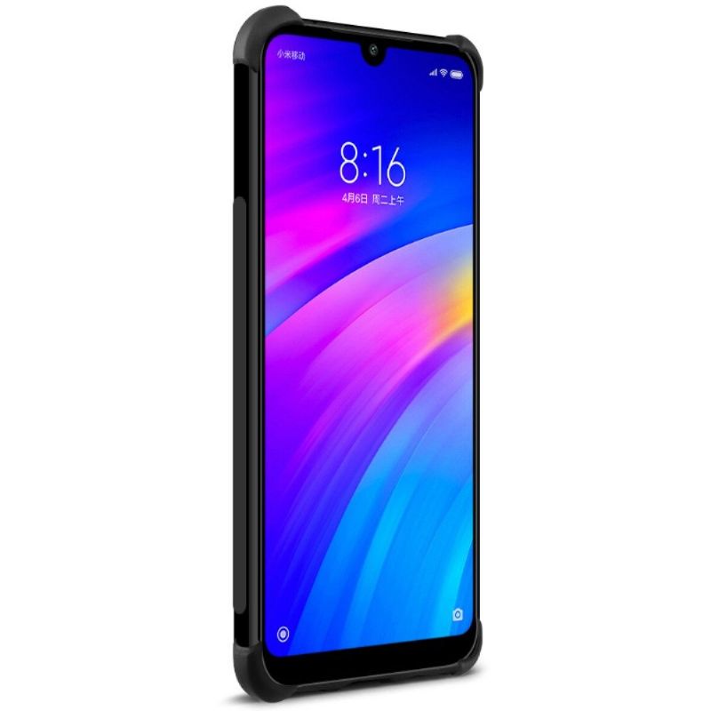 Xiaomi Redmi 7 - Coque class protect - Noir métal