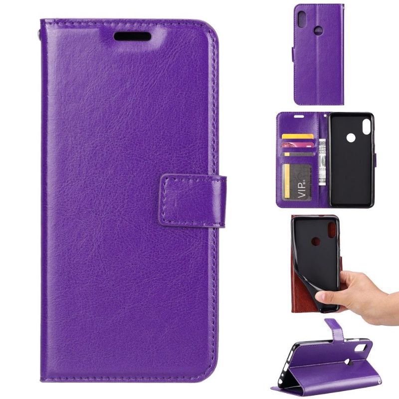 Xiaomi Redmi 7 - Étui Anil simili cuir porte cartes