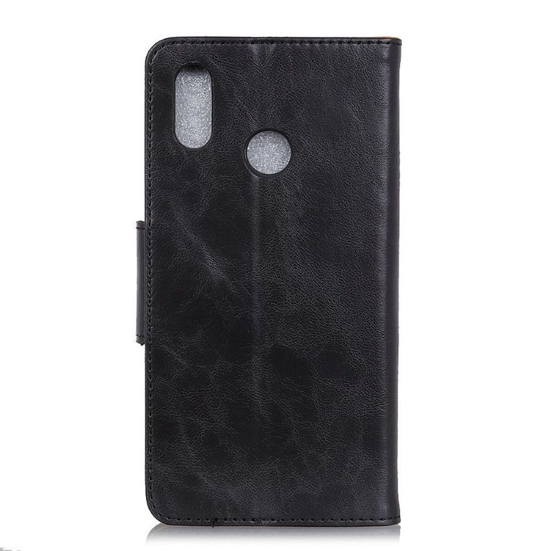 Xiaomi Redmi 7 - Étui Edouard simili cuir porte cartes