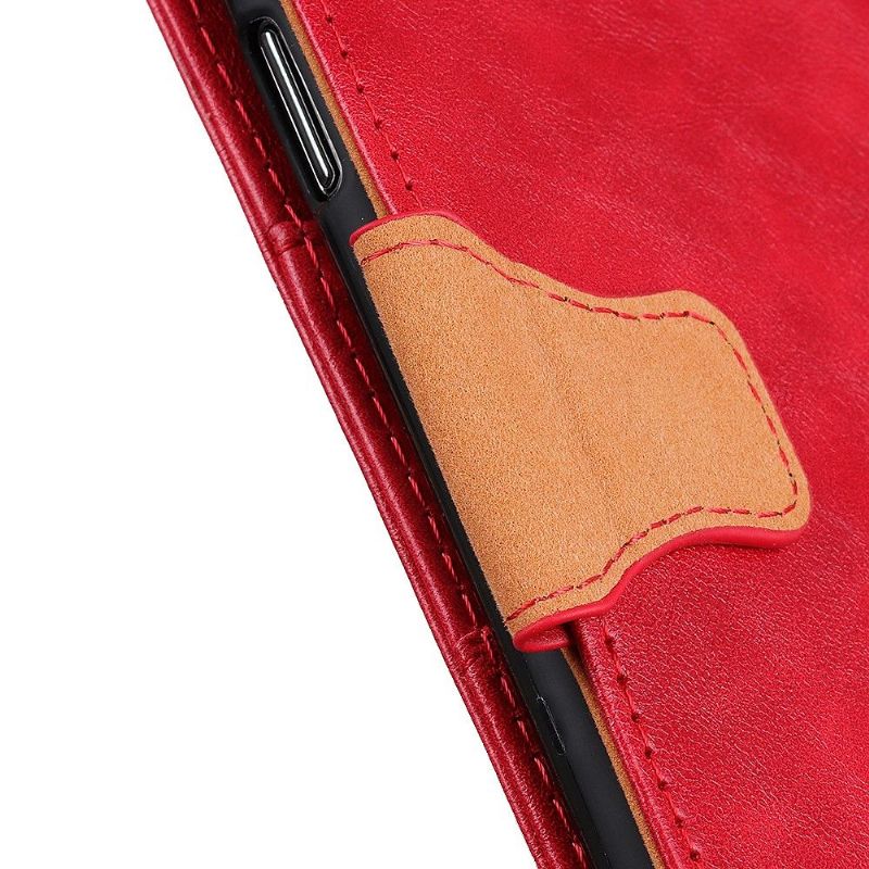 Xiaomi Redmi 7 - Étui Edouard simili cuir porte cartes