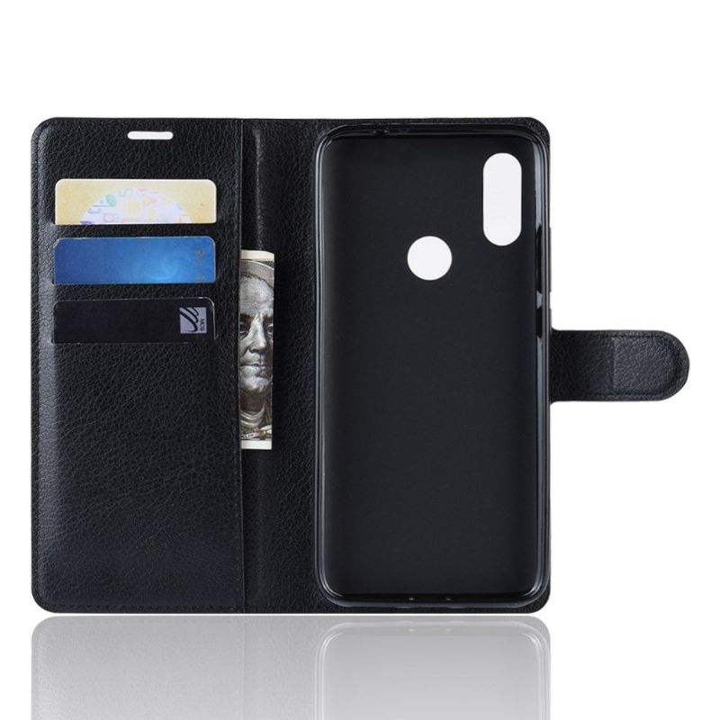 Xiaomi Redmi 7 - Étui style cuir porte cartes