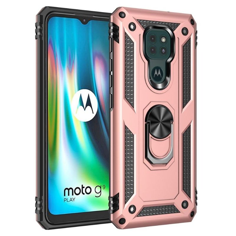 Coque Motorola Moto G9 Play Hybride Fonction Support