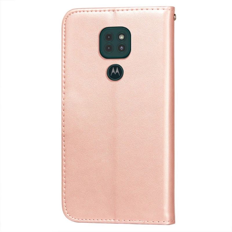Housse Motorola Moto G9 Play Dentelle simili cuir
