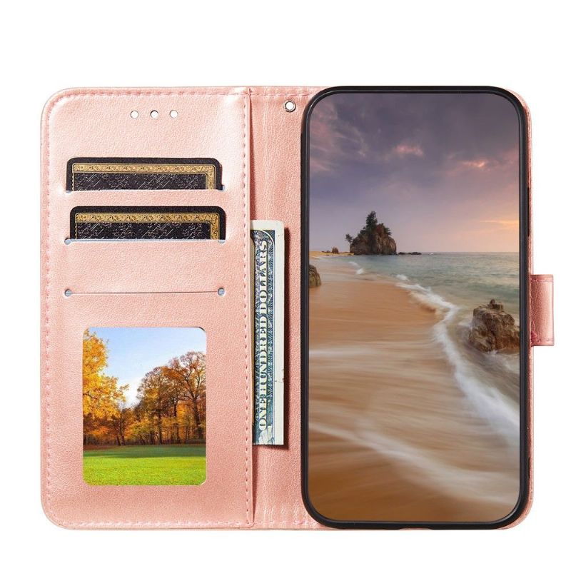 Housse Motorola Moto G9 Play Dentelle simili cuir