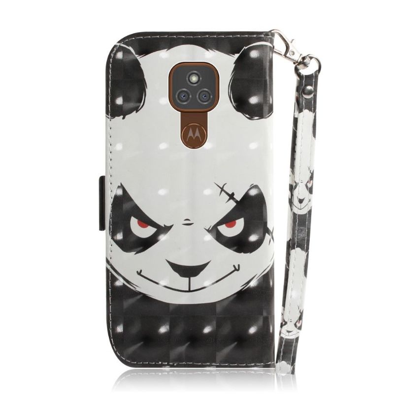 Housse Motorola Moto G9 Play Panda maléfique