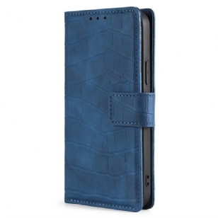 Housse Honor Magic 6 Pro Texture Crocodile