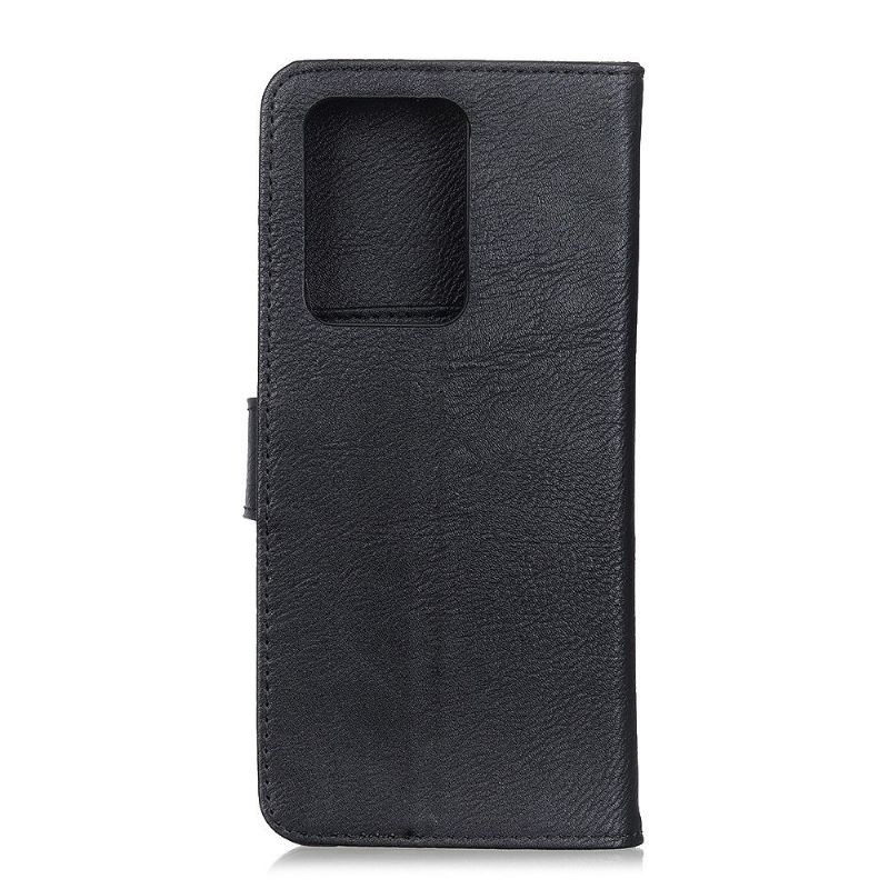 Housse Samsung Galaxy S21 Ultra KHAZNEH Effet Cuir