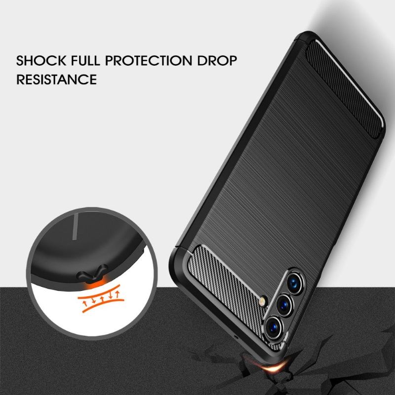 Coque Samsung Galaxy A13 5G flexible effet brossé