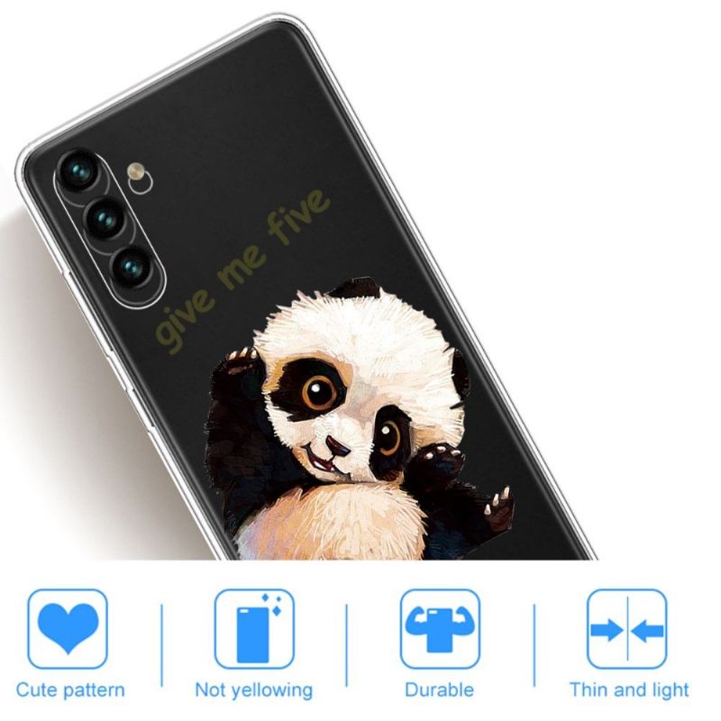 Coque Samsung Galaxy A13 5G Panda "Give me five"