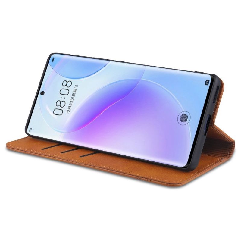 Étui Honor 50 / Huawei Nova 9 portefeuille AZNS simili cuir