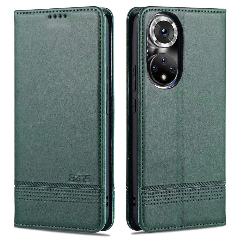 Étui Honor 50 / Huawei Nova 9 portefeuille AZNS simili cuir