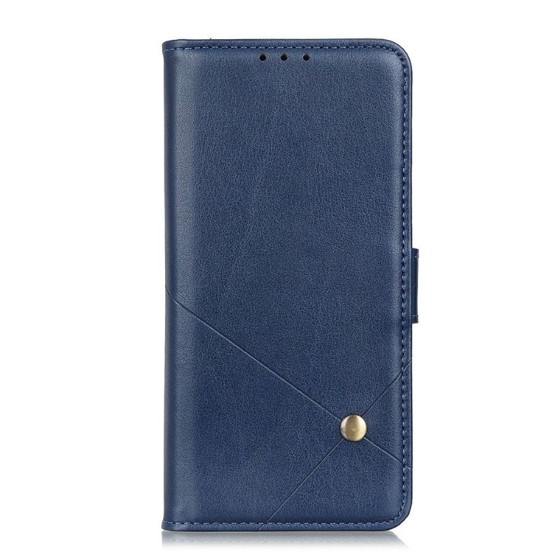 Housse Huawei Nova 9 Rabat simili cuir avec rivet