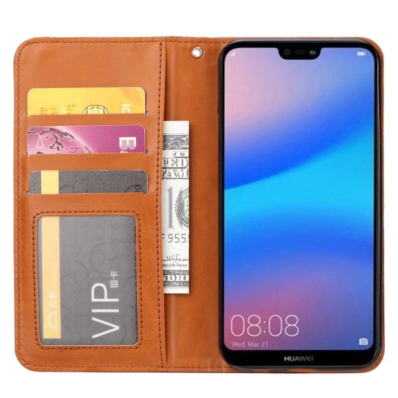 Huawei Y6 2019 - Housse cuir stand case