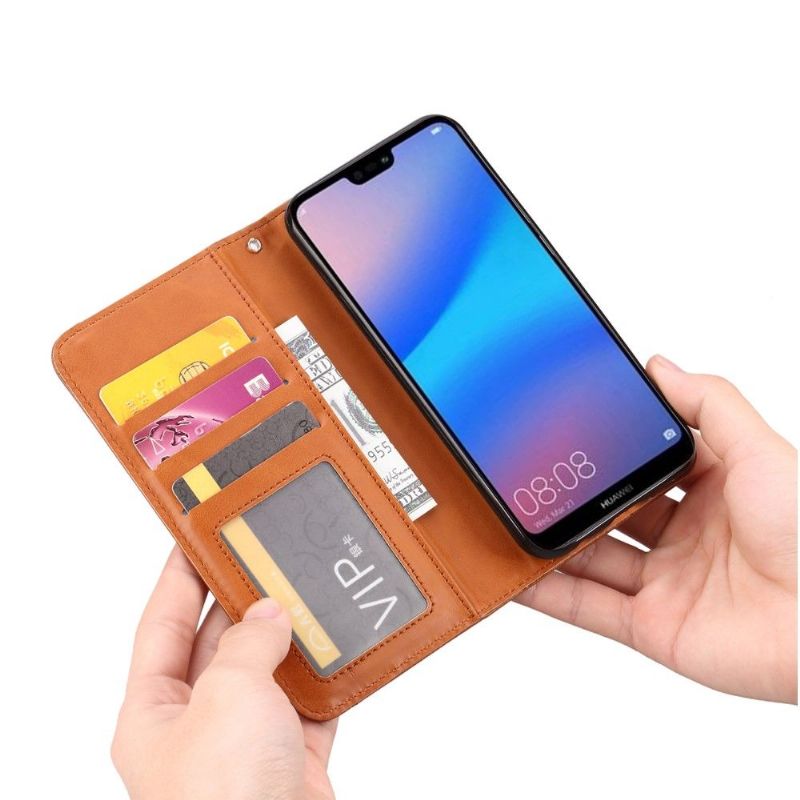 Huawei Y6 2019 - Housse cuir stand case