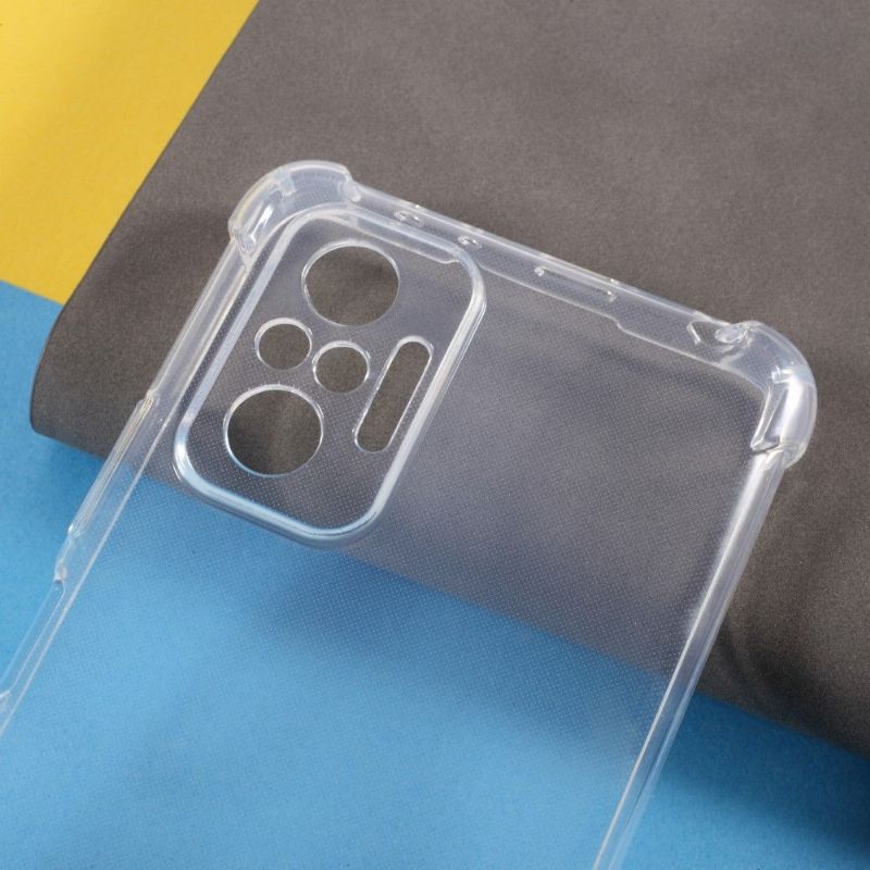 Coque Xiaomi Redmi Note 10 4G avec cordon bandoulière transparent