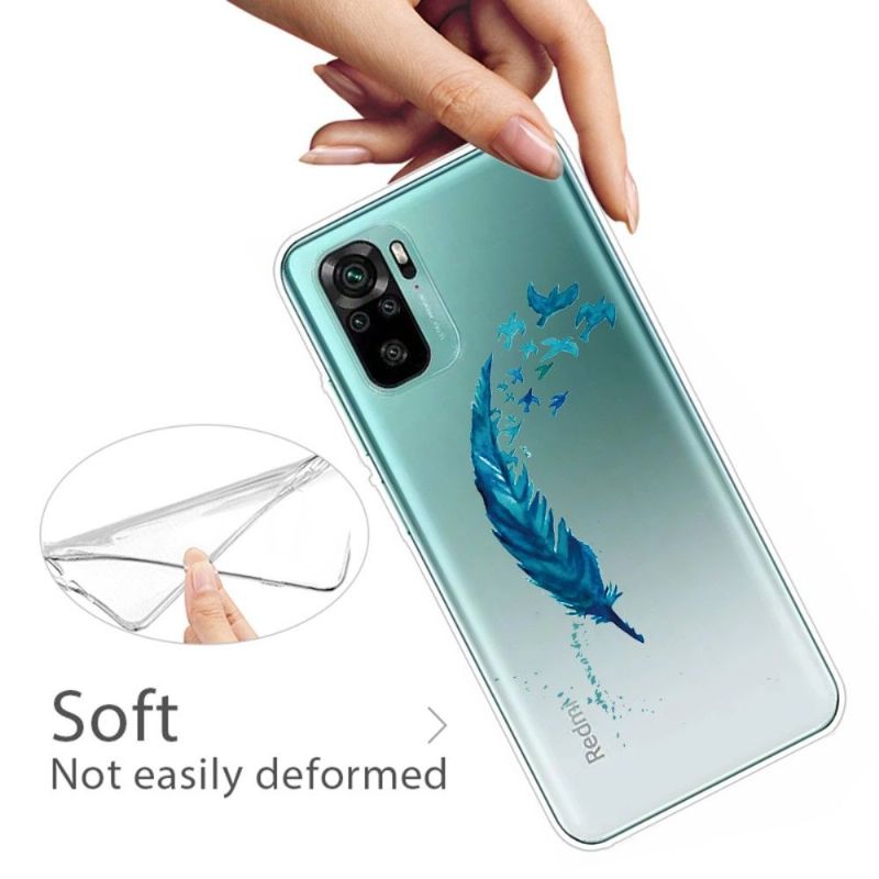 Coque Xiaomi Redmi Note 10 Plume et Oiseaux
