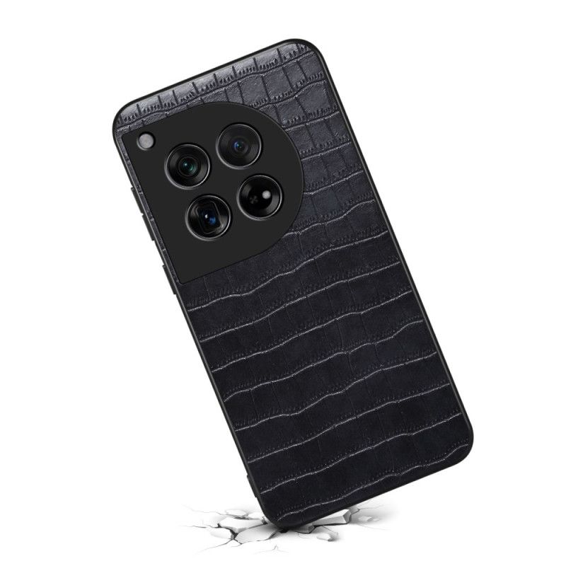 Coque OnePlus 12R Effet Crocodile