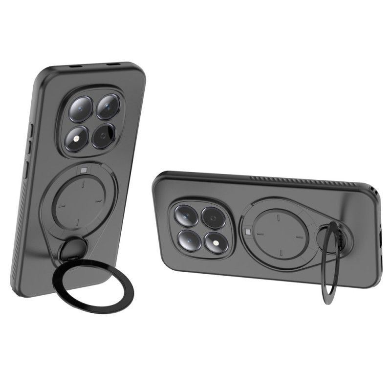 Coque Xiaomi Redmi Note 15 Pro 5G Anneau Support Magnétique Rotatif