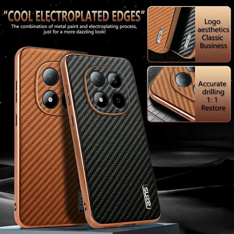 Coque Xiaomi Redmi Note 15 Pro 5G Fibre Carbone AZNS